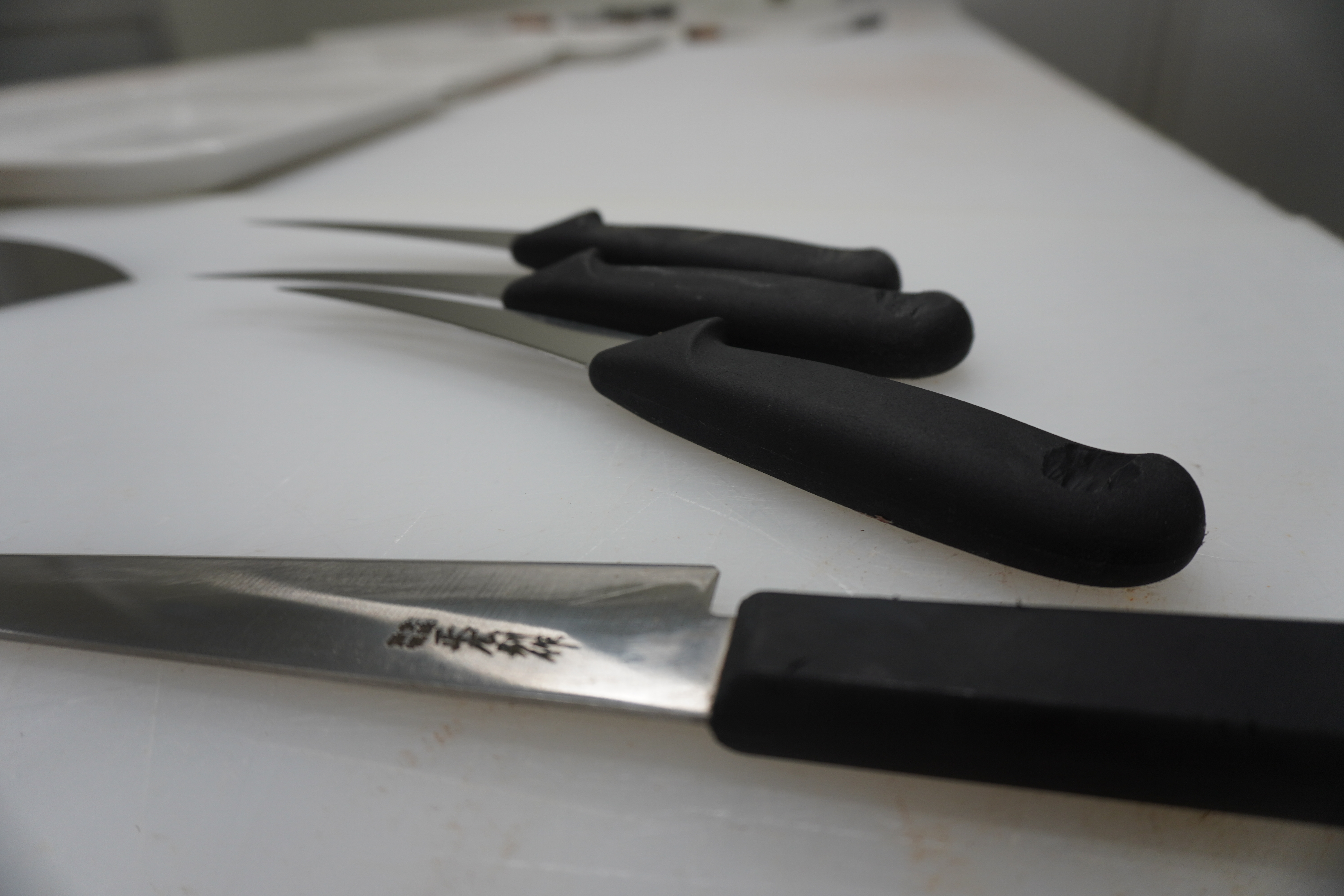 衛生管理された専用道具