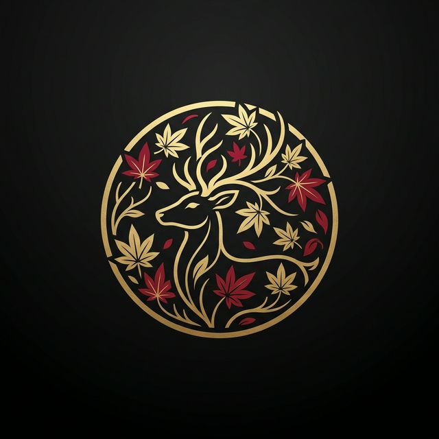 秋恵鹿ブランドロゴ