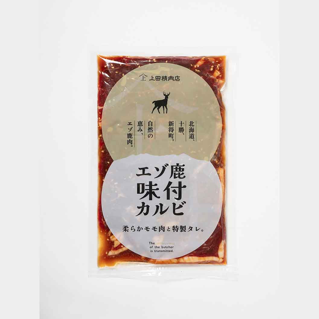 エゾ鹿　味付カルビ　300gパック