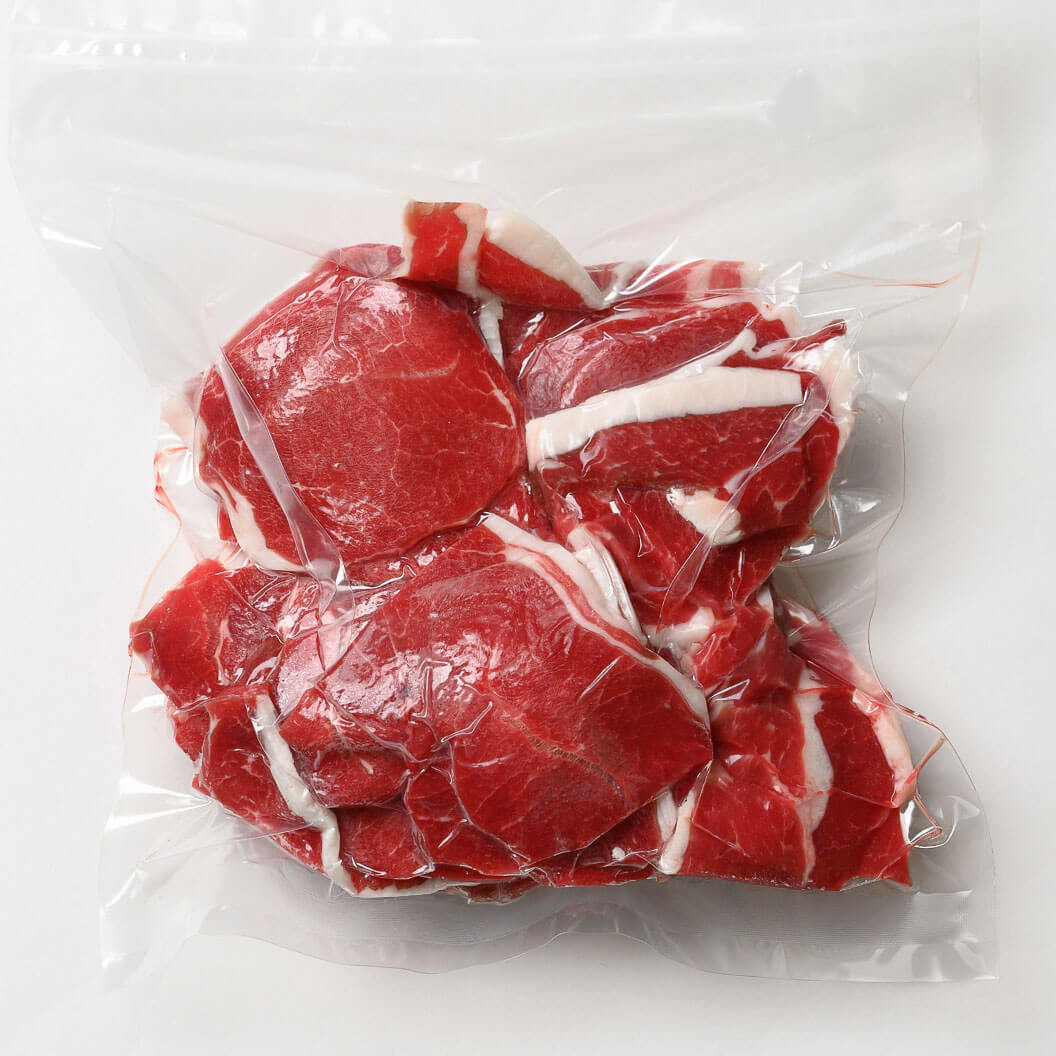 エゾ鹿コマ切れ肉　330g 4