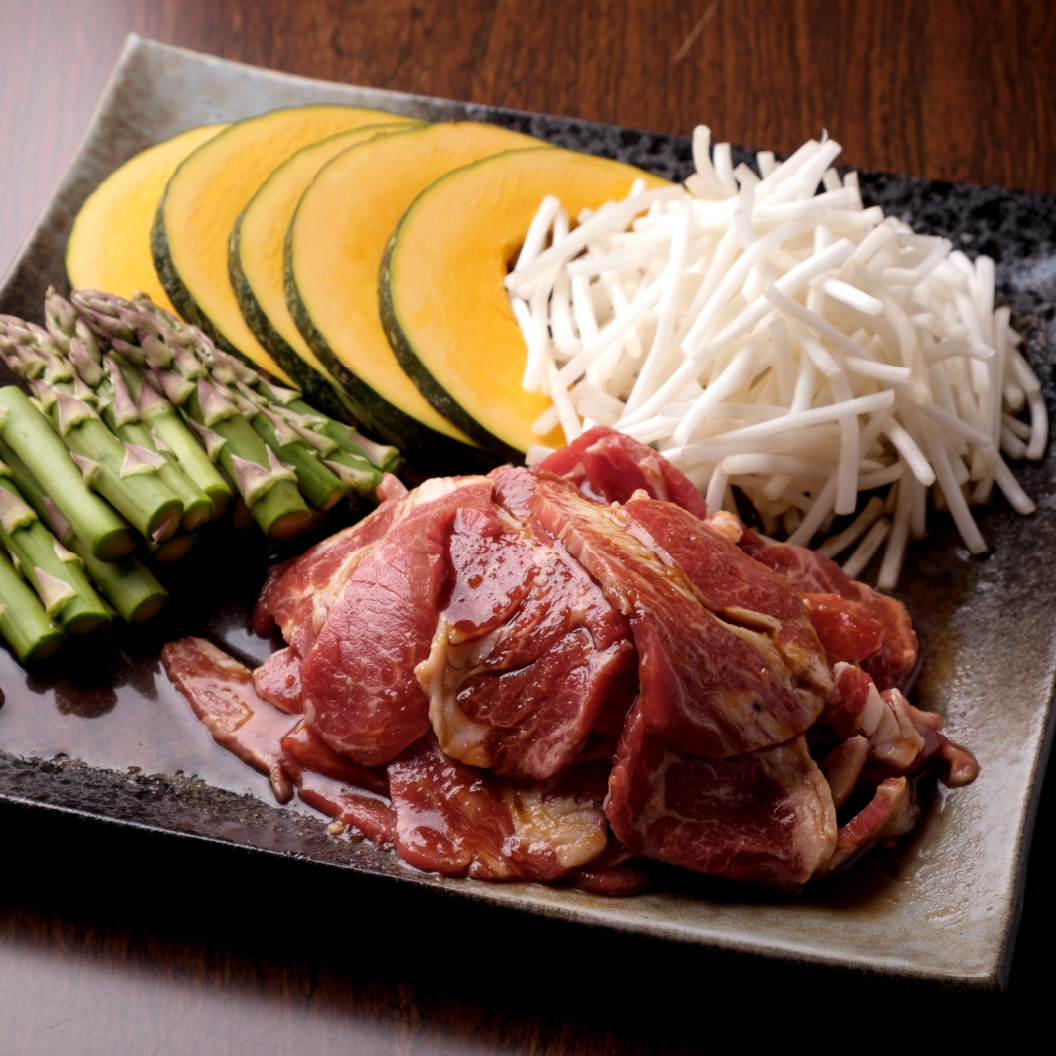 ラム肩ロースジンギスカン 300g 3