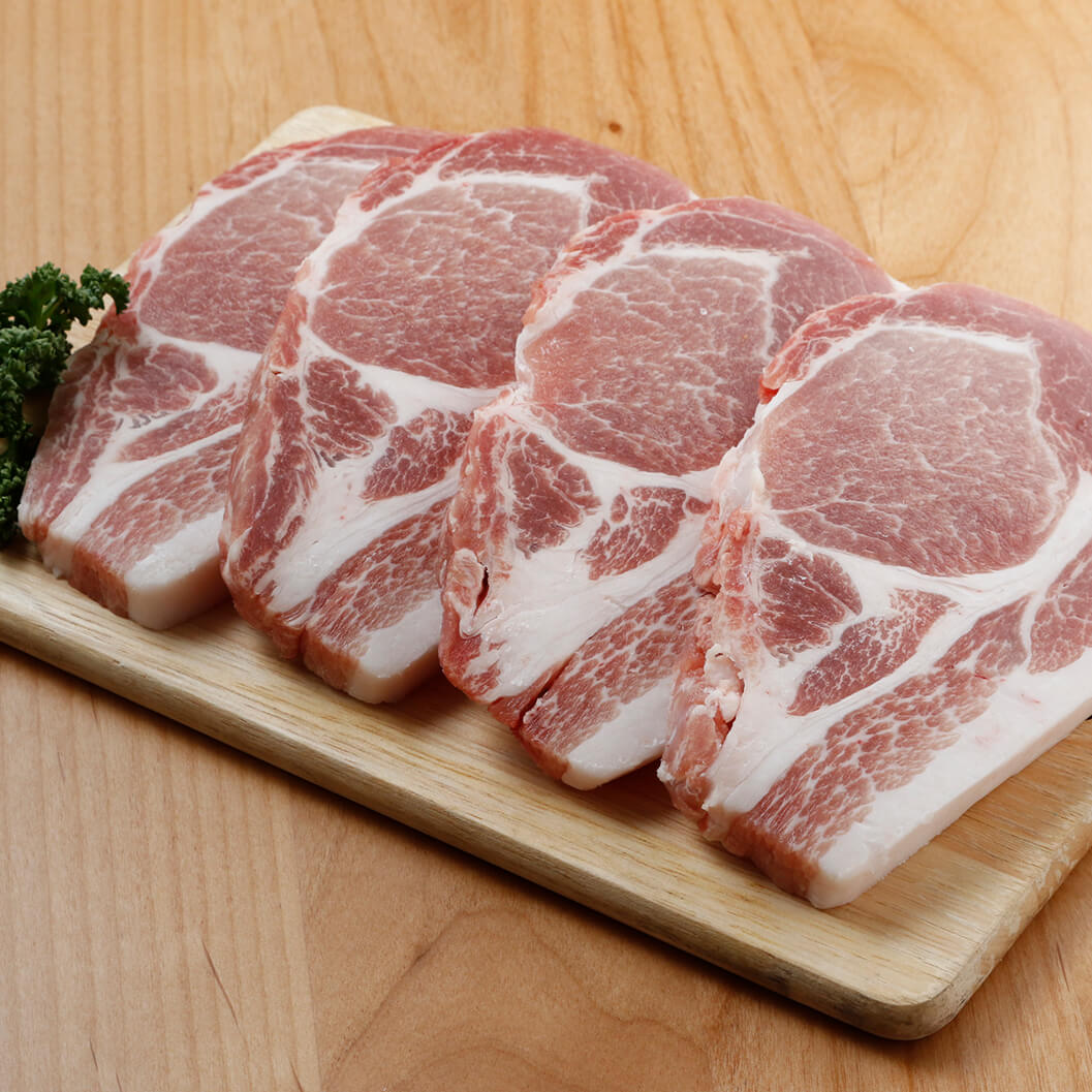 北海道産豚肉ロース ポークステーキ 450g 2